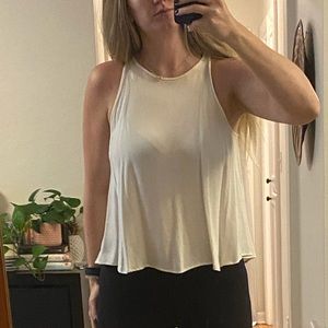 WHITE BLOUSE WITH TIE CLOSURE